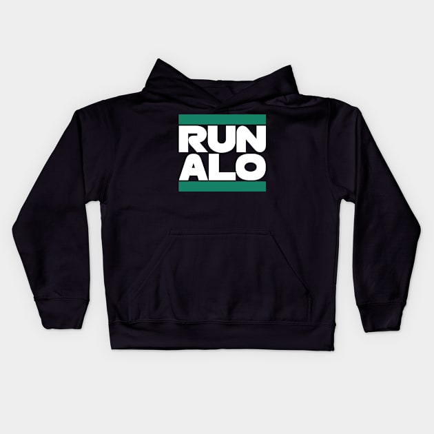 Run Alo Kids Hoodie by RaceCarsDriving